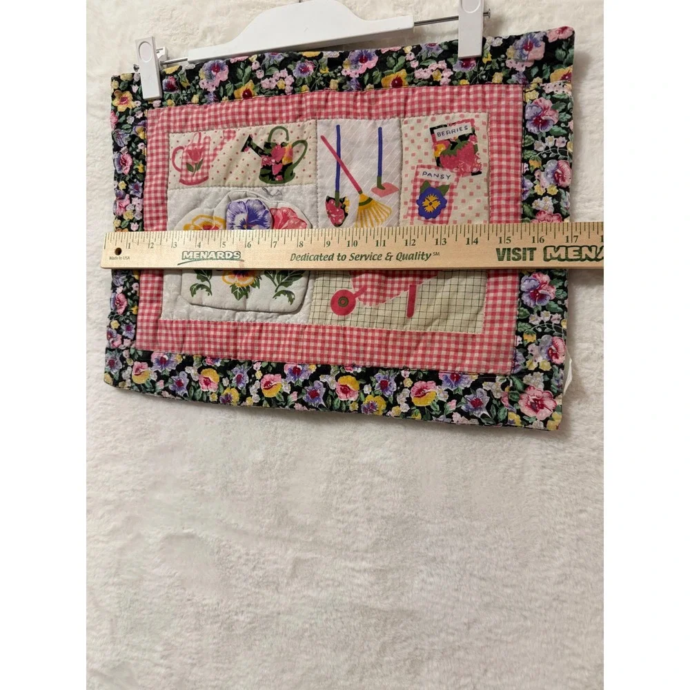 Handmade quilted placemat